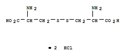 胱氨酸二盐酸盐分子式结构图