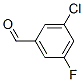 3-氯-5-氟苯甲醛分子式结构图