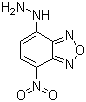 4-肼基-7-硝基-2,1,3-苯并氧杂二唑分子式结构图