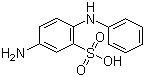 4-氨基二苯胺-2-磺酸分子式结构图