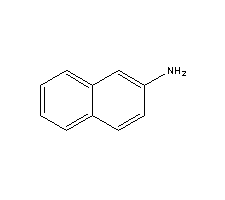 2-萘胺分子式结构图