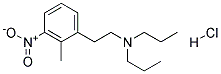 2-甲基-3-硝基-N,N-二正丙基苯乙胺分子式结构图