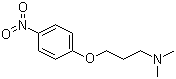 N,N-二甲基-3-(4-硝基苯氧基)-1-丙胺分子式结构图