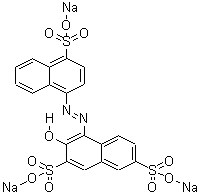 食品红9分子式结构图