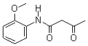 2-甲氧基-N-乙酰乙酰基苯胺分子式结构图