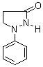 1-苯基-3-吡唑烷酮分子式结构图