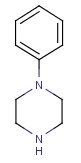 1-苯基哌嗪分子式结构图