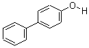 对羟基联苯分子式结构图