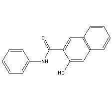 色酚AS分子式结构图