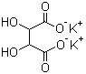 酒石酸钾分子式结构图