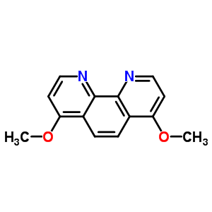 4,7-二甲氧基-1,10-菲咯啉分子式结构图