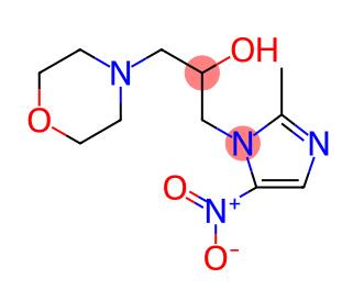 吗啉硝唑分子式结构图