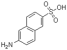 6-氨基-2-萘磺酸分子式结构图