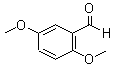 2,5-二甲氧基苯甲醛分子式结构图