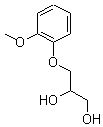 愈创甘油醚分子式结构图