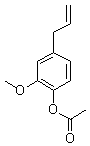 乙酸丁香酚酯分子式结构图