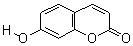 7-羟基香豆素分子式结构图