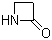 2-氮杂环丁酮分子式结构图