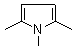 1,2,5-三甲基吡咯分子式结构图