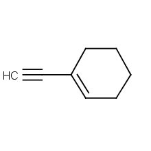 1-乙炔基环己烯分子式结构图