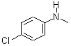 4-氯-N-甲基苯胺分子式结构图