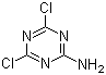 2-氨基-4,6-二氯三嗪分子式结构图