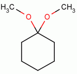 环己酮二甲基缩酮分子式结构图