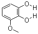 3-甲氧基苯邻二酚分子式结构图