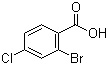 4-氯-2-溴-苯甲酸分子式结构图