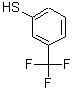 3-(三氟甲基)苯硫酚分子式结构图