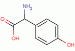 对羟基苯甘氨酸分子式结构图