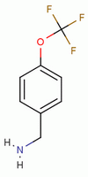 4-(三氟甲氧基)苄胺分子式结构图