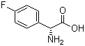 D-对氟苯甘氨酸分子式结构图