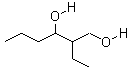 2-乙基-1,3-己二醇分子式结构图