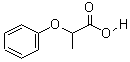 2-苯氧基丙酸分子式结构图