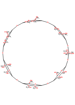 羟丙基-beta-环糊精分子式结构图