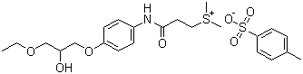 甲磺司特分子式结构图