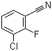 3-氯-2-氟苯腈分子式结构图