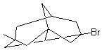 1-溴-3,5-二甲基金刚烷分子式结构图