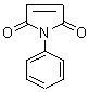 N-苯基马来酰亚胺分子式结构图