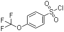 4-(三氟甲氧基)苯磺酰氯分子式结构图