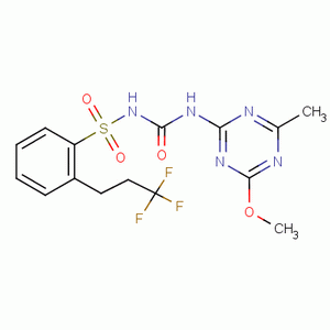 氟磺隆分子式结构图