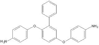 2,5-双(4-氨基苯氧基)联苯分子式结构图