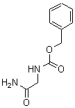 N-苄氧羰基甘氨酰胺分子式结构图