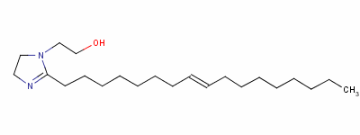 十七烯基羟乙基咪唑啉分子式结构图