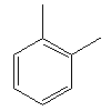 邻二甲苯分子式结构图