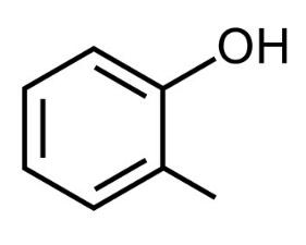 2-甲酚分子式结构图