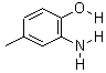 邻氨基对甲苯酚分子式结构图