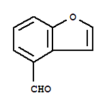 苯并呋喃-4-甲醛分子式结构图