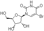 5-溴尿苷分子式结构图